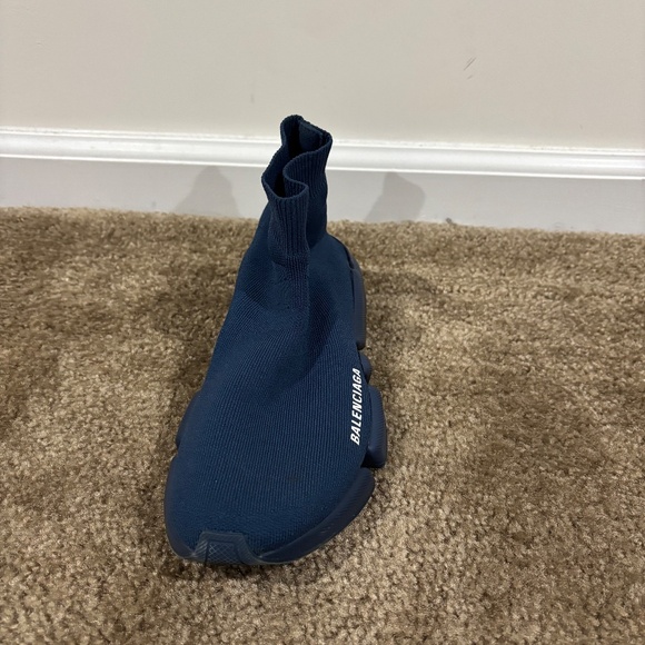 Women’s Balenciaga Speed 2.0 sock-knit fabric high top sneakers - Picture 2 of 6